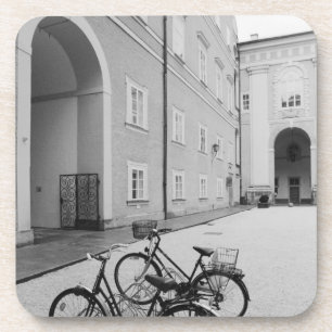 Europa, Österreich, Salzburg. Fahrräder Untersetzer