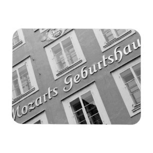 Europa, Österreich, Salzburg. Mozarts Geburtsort Magnet