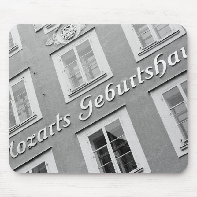 Europa, Österreich, Salzburg. Mozarts Geburtsort Mousepad (Vorne)