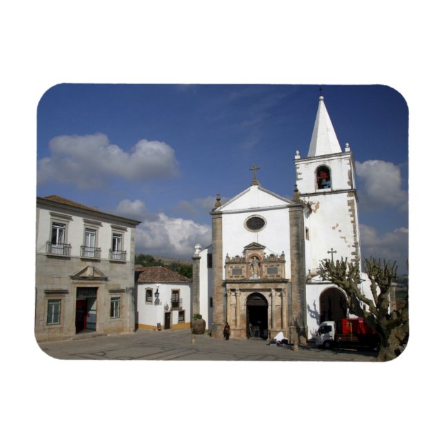 Europa, Portugal, Obidos. Kirche Santa Maria delle Magnet (Horizontal)