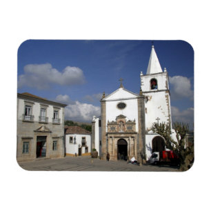 Europa, Portugal, Obidos. Kirche Santa Maria in Magnet