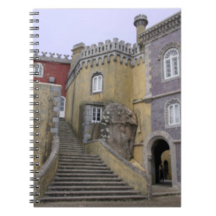 Europa, Portugal, Sintra. Die Pena National 2 Notizblock