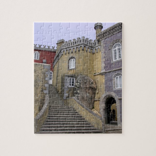 Europa, Portugal, Sintra. Pena National 2 Puzzle (Vertikal)