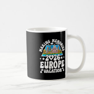 Europa-Reise 2026 Sommerferien Erinnerungen schaff Kaffeetasse