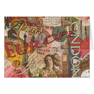 Europa Reisen Vintag Paris Frankreich Kunst