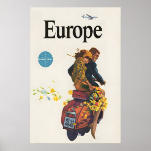 Europa-Reiseposter Poster