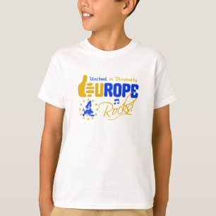 Europa Rocks! Shirt - wählen Sie Stil