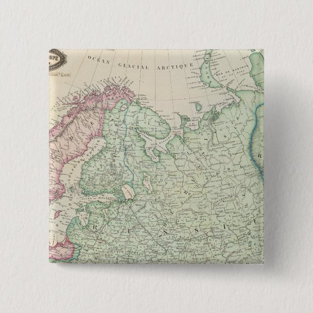 Europa, Russland, Finnland Button (Vorderseite)