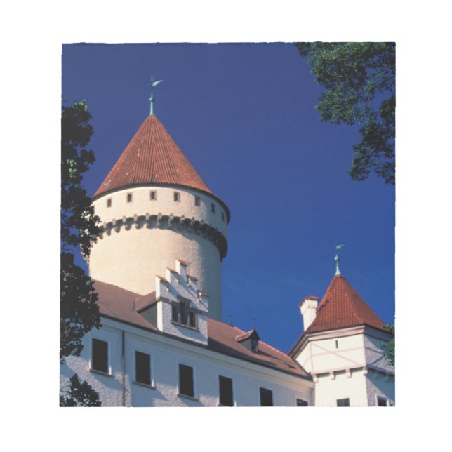 Europa, Schloss Konopiste, Tschechische Republik,  Notizblock (Vorderseite)
