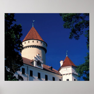 Europa, Schloss Konopiste, Tschechische Republik, Poster