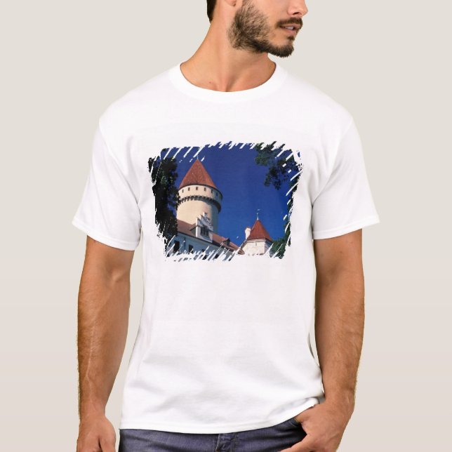 Europa, Schloss Konopiste, Tschechische Republik,  T-Shirt (Vorderseite)