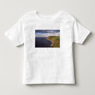 Europa, Schottland, Aberdeen. Luftansicht von Kleinkind T-shirt