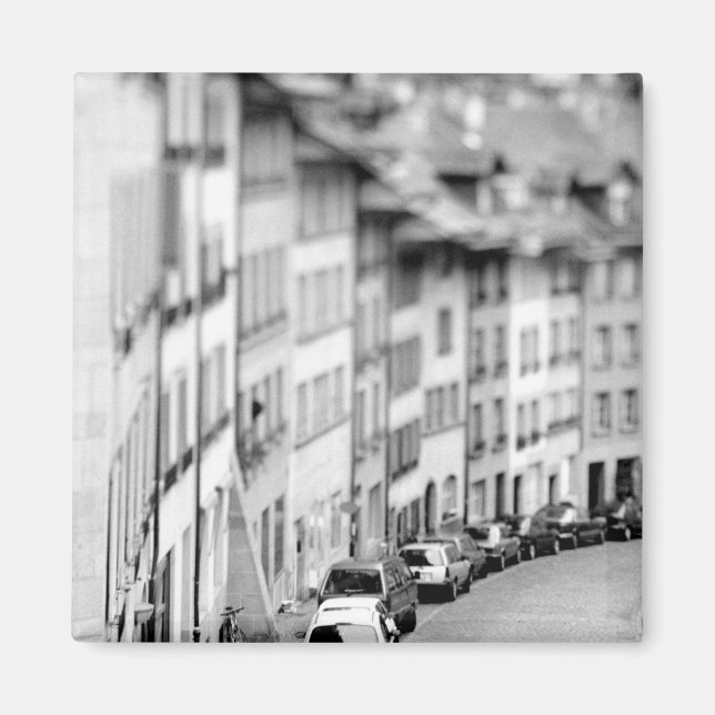 Europa, Schweiz, Bern. Alte Gebäude Magnet (Vorne)