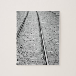 Europa, Schweiz, Bern. Gleise, Puzzle
