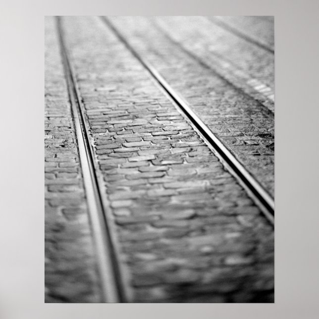 Europa, Schweiz, Bern. Straßenbahnlinien, 2 Poster (Vorne)