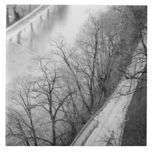 Europa, Schweiz, Bern. Überblick über die Aare Fliese