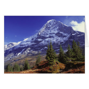 Europa, Schweiz, Eiger. Herbstfarben gibt es