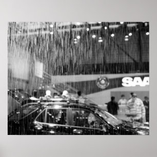 Europa, Schweiz, Genf. Genfer Automobil-Show Poster