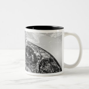 Europa, Schweiz, Genf. Genfer Autosalon; 2 Zweifarbige Tasse