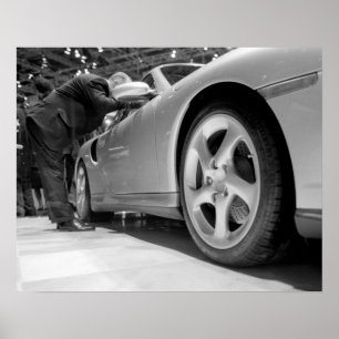 Europa, Schweiz, Genf. Genfer Autosalon; 5 Poster