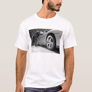 Europa, Schweiz, Genf. Genfer Autosalon; 5 T-Shirt