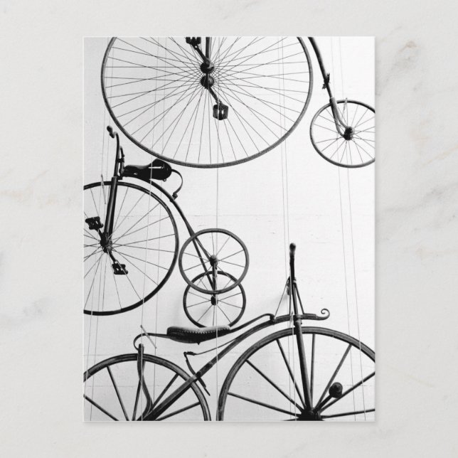 Europa, Schweiz, Luzern. Fahrradanzeige, Postkarte (Vorderseite)