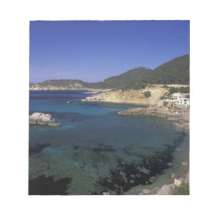 Europa, Spanien, Balearen, Ibiza, Cala de Notizblock