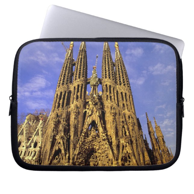 Europa, Spanien, Barcelona, Sagrada Familia Laptopschutzhülle (Vorderseite)