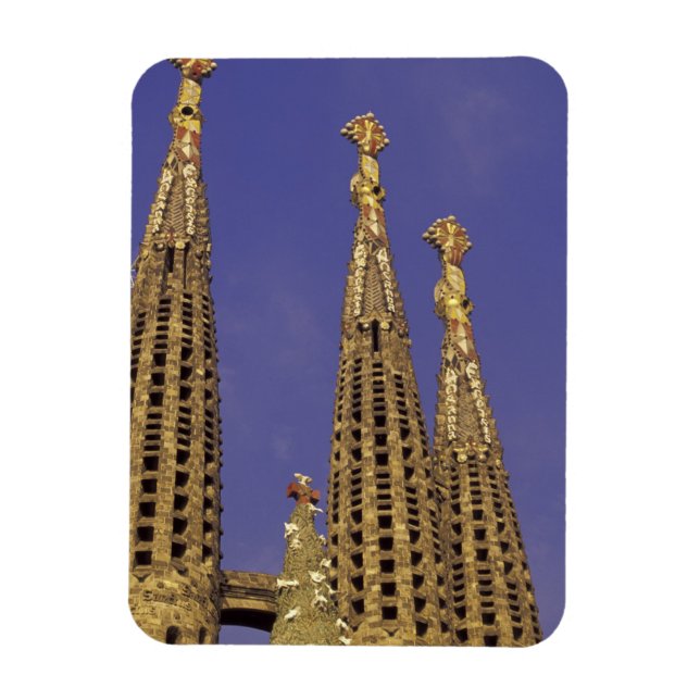 Europa, Spanien, Barcelona Sagrada Familia Magnet (Vertikal)