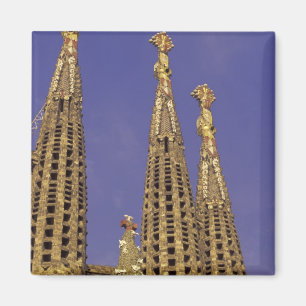 Europa, Spanien, Barcelona Sagrada Familia Magnet