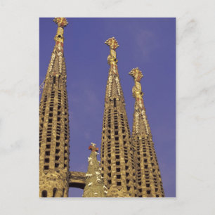 Europa, Spanien, Barcelona Sagrada Familia Postkarte
