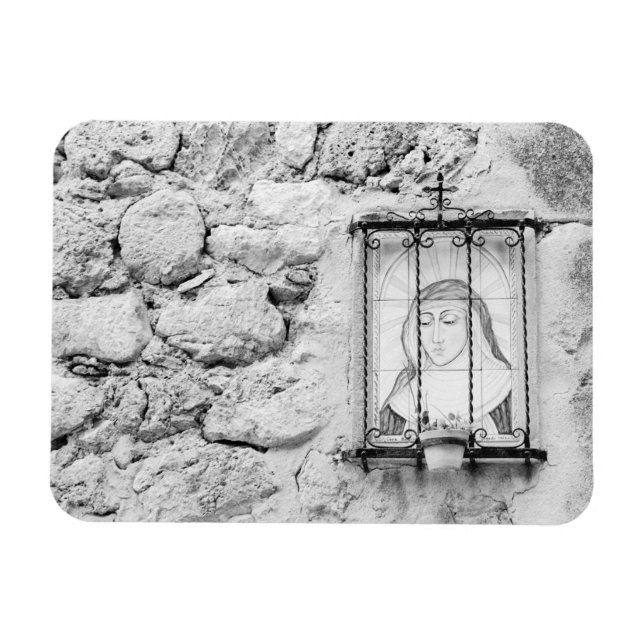 Europa, Spanien, Mallorca. Die heilige Mauer, Magnet (Horizontal)