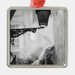 Europa, Spanien, Mallorca. Straßenlampen, Palma Ornament Aus Metall