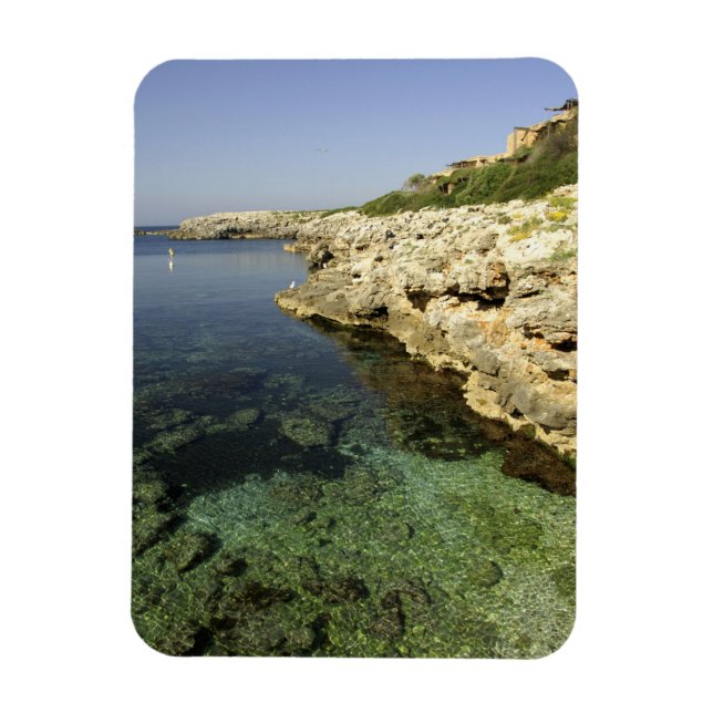 Europa, Spanien, Menorca (auch Menorca), Binibeca. Magnet (Vertikal)