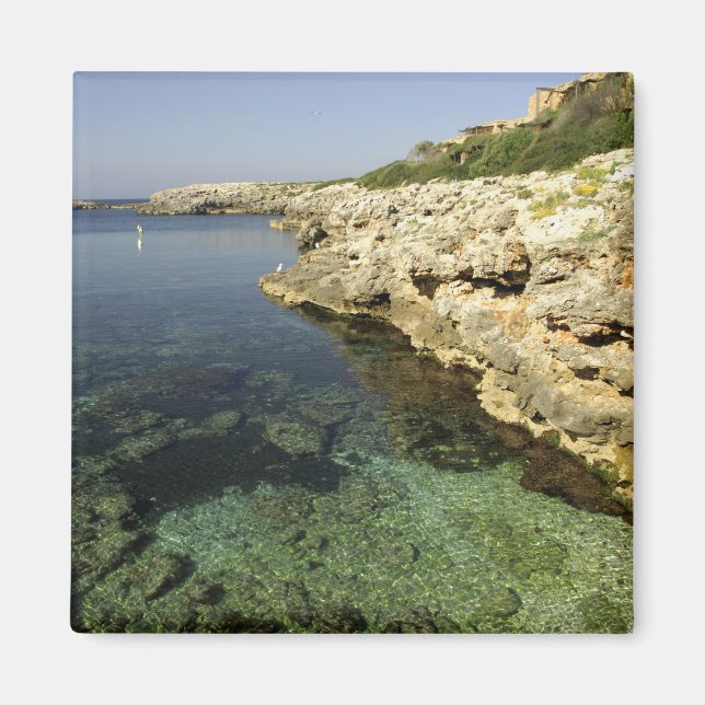 Europa, Spanien, Menorca (auch Menorca), Binibeca. Magnet (Vorne)