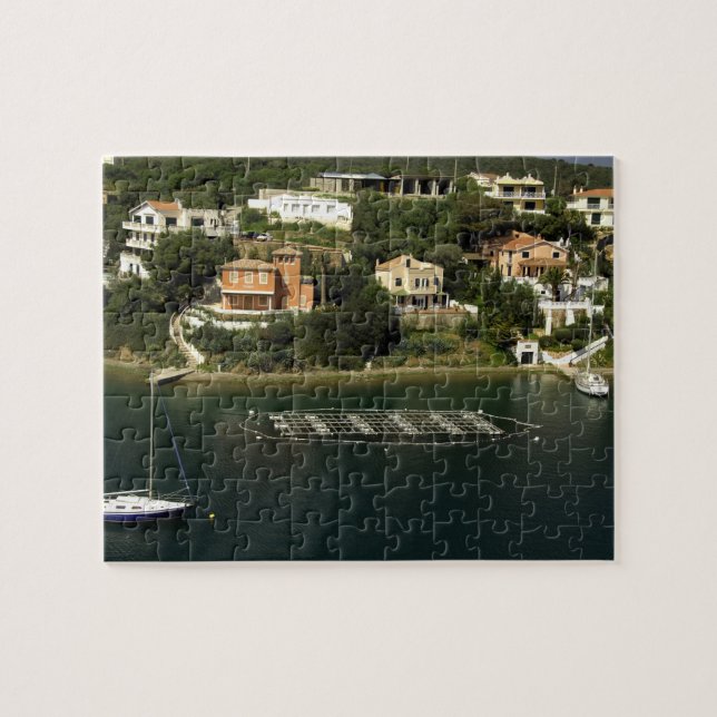 Europa, Spanien, Menorca (auch Menorca). Fisch Puzzle (Horizontal)