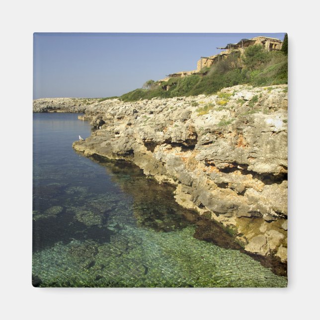 Europa, Spanien, Menorca, Binibeca. 2 Magnet (Vorne)