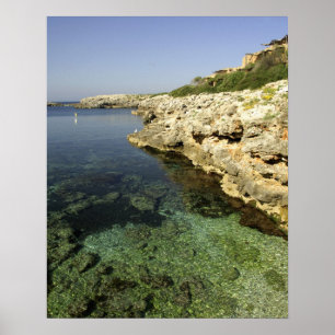 Europa, Spanien, Menorca, Binibeca. Poster