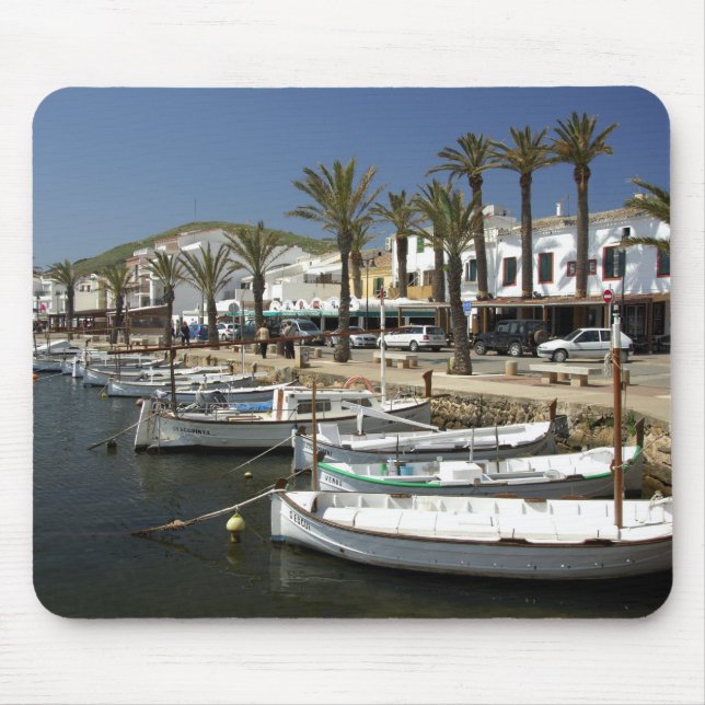 Europa, Spanien, Menorca. Fischen Mousepad (Vorne)