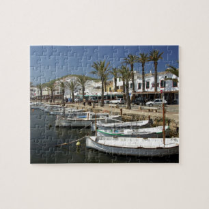 Europa, Spanien, Menorca. Fischen Puzzle