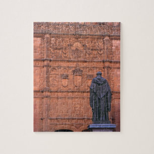 Europa, Spanien, Salamanca. Wappen und Puzzle