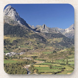 Europa, Spanien, Sallent de Gallego. Klein Untersetzer