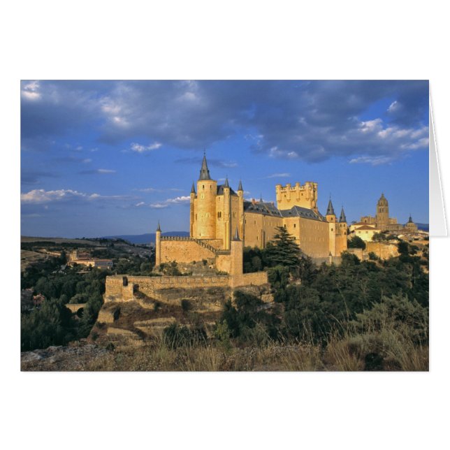 Europa, Spanien, Segovia. Der Alcazar, eine Welt (Vorderseite (Horizontal))