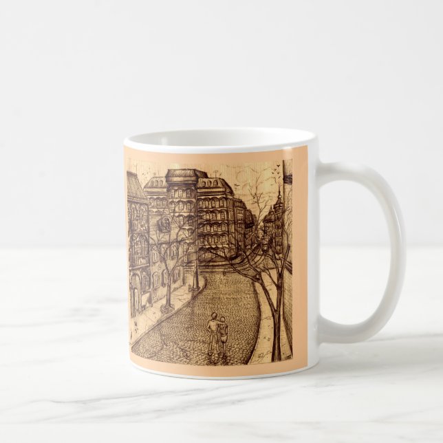 Europa-Tassenentwurf Kaffeetasse (Rechts)