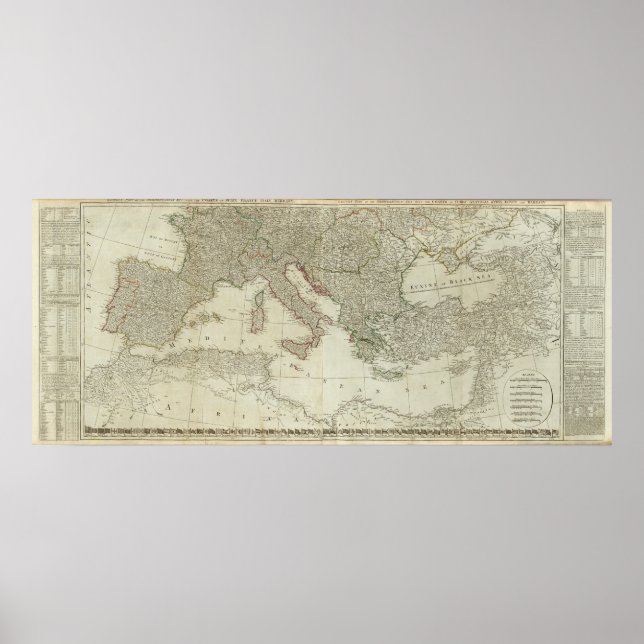 Europa teilte sich in seine Reiche, Reiche Poster (Vorne)