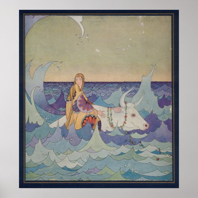 Europa und der Bull Poster (Vorne)