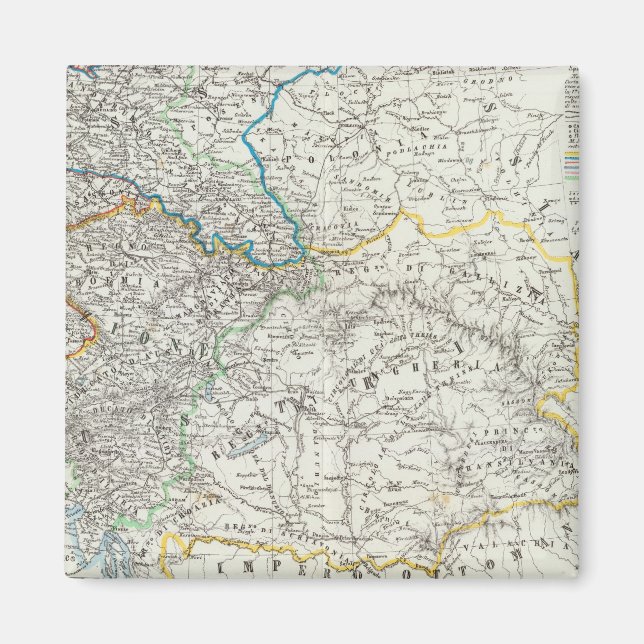 Europa und Deutschland Magnet (Vorne)