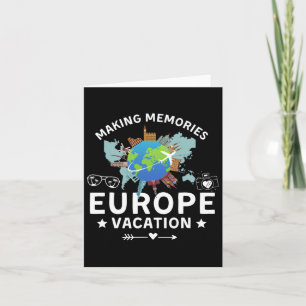 Europa Urlaub 2025 Erinnerungen Familienurlaub mac Karte
