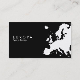 EUROPA v2 - weiß Visitenkarte