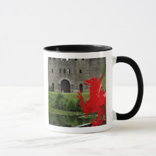 Europa, Wales, Cardiff. Cardiff Castle. Walisisch Tasse